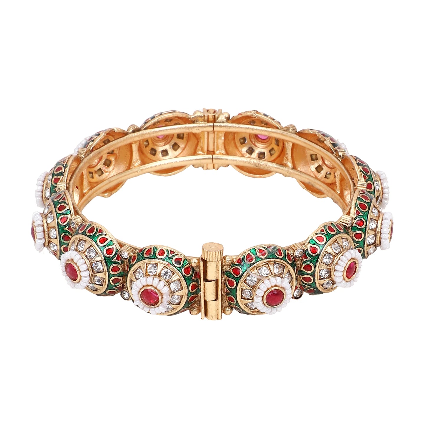 👑 Queenura™ Fancy Meenakari Dailywear Bracelet